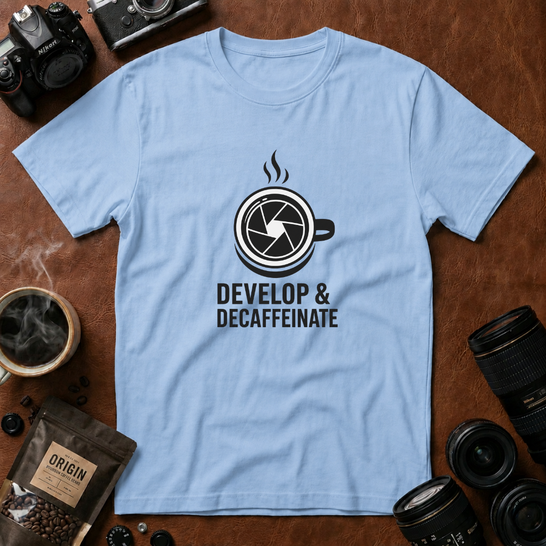 Develop & Decaffeinate T-Shirt