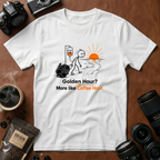 Golden Hour More Like Coffee Hour T-Shirt (Variation B)