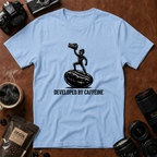 Developed by Caffeine T-Shirt (Variation B)