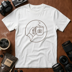 Hand Cup Line Art T-Shirt