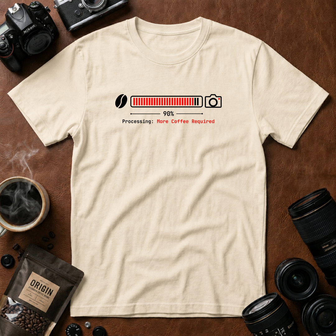 Processing More Coffee Required T-Shirt