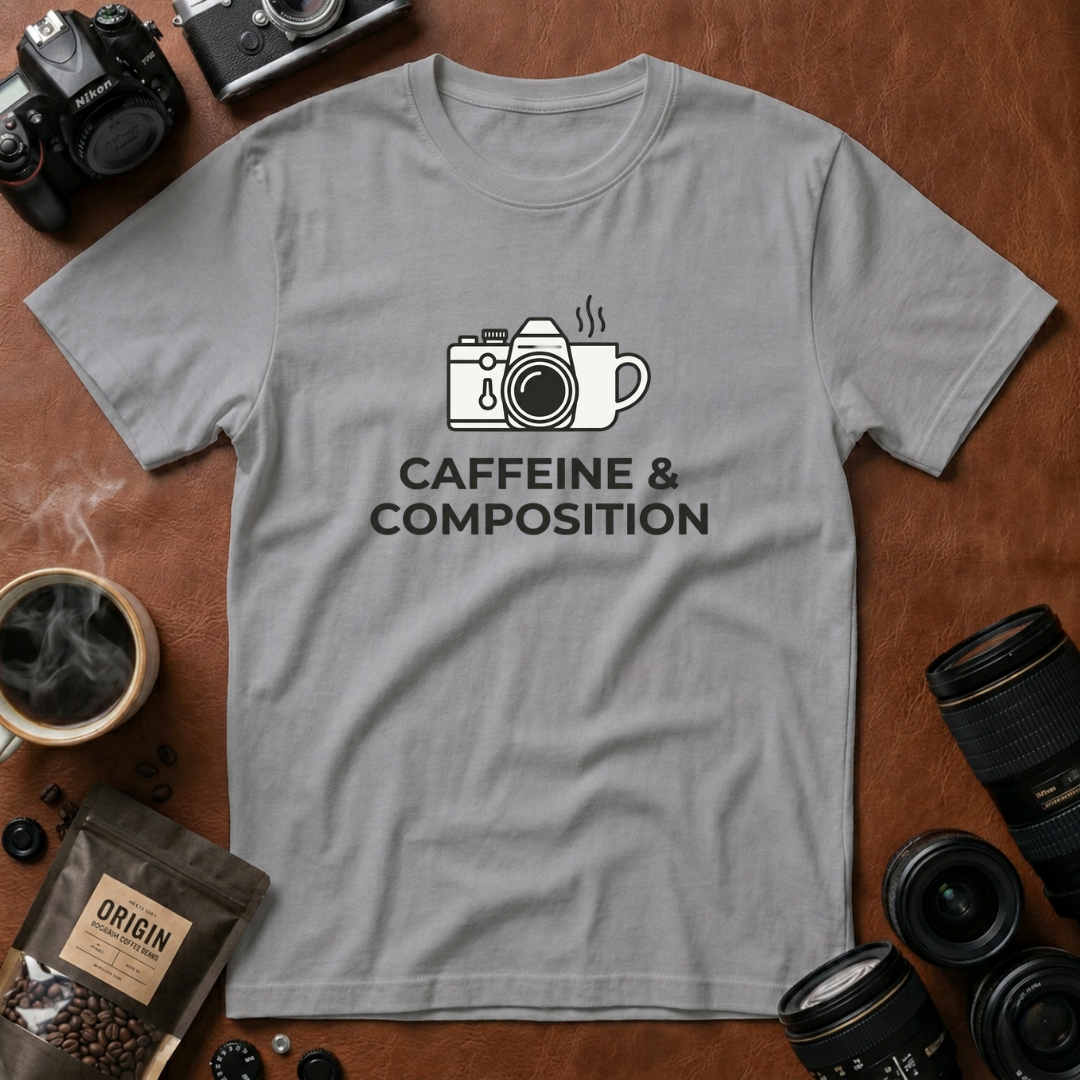 Caffeine & Composition T-Shirt (Variation 1)