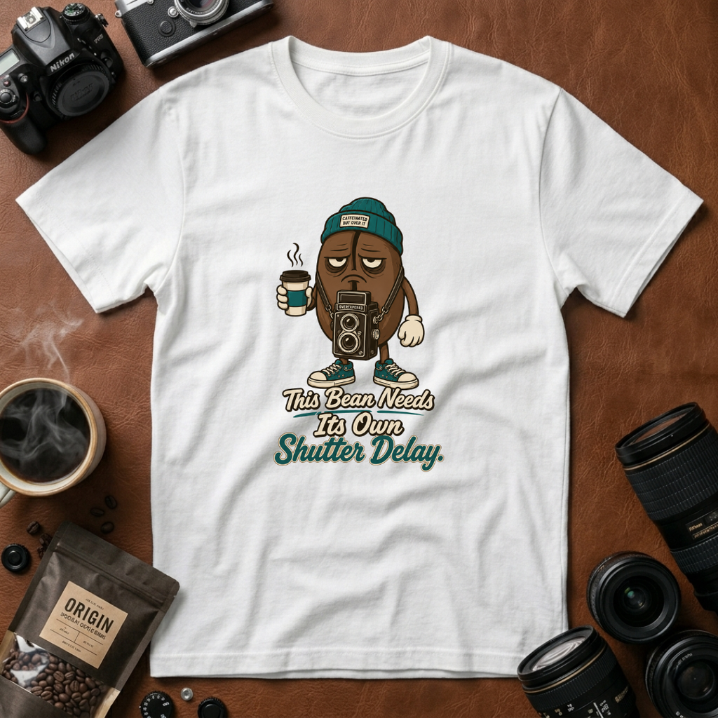 This Bean Needs Its Own Shutter Delay T-Shirt