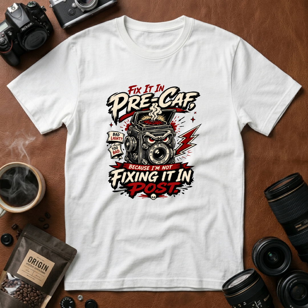 Fix It In Pre-Caf T-shirt