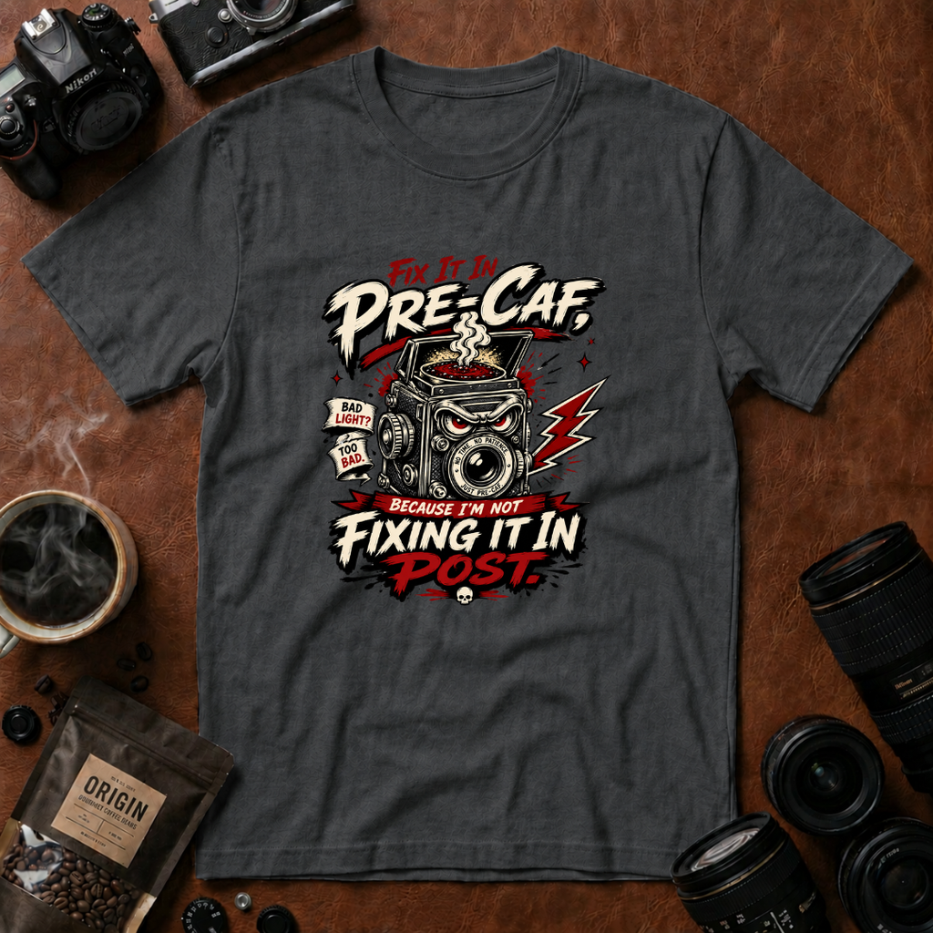Fix It In Pre-Caf T-shirt