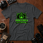 Lo-fi Resolution Hi-Fi Caffeine T-shirt