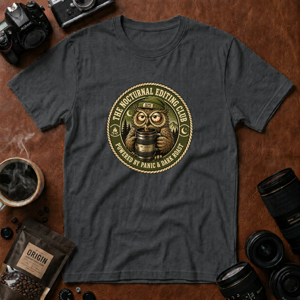 The Nocturnal Editing Club T-shirt