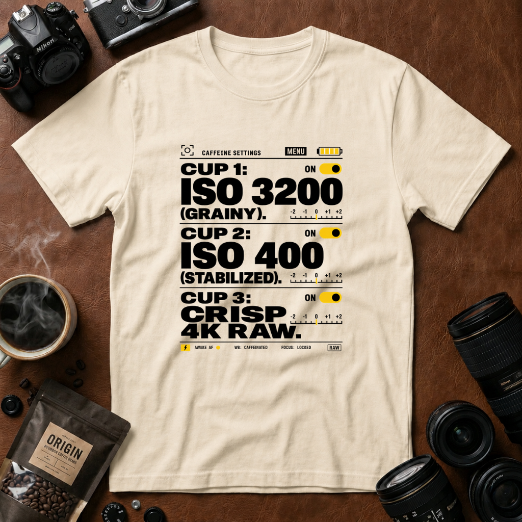 Caffeine Settings T-shirt