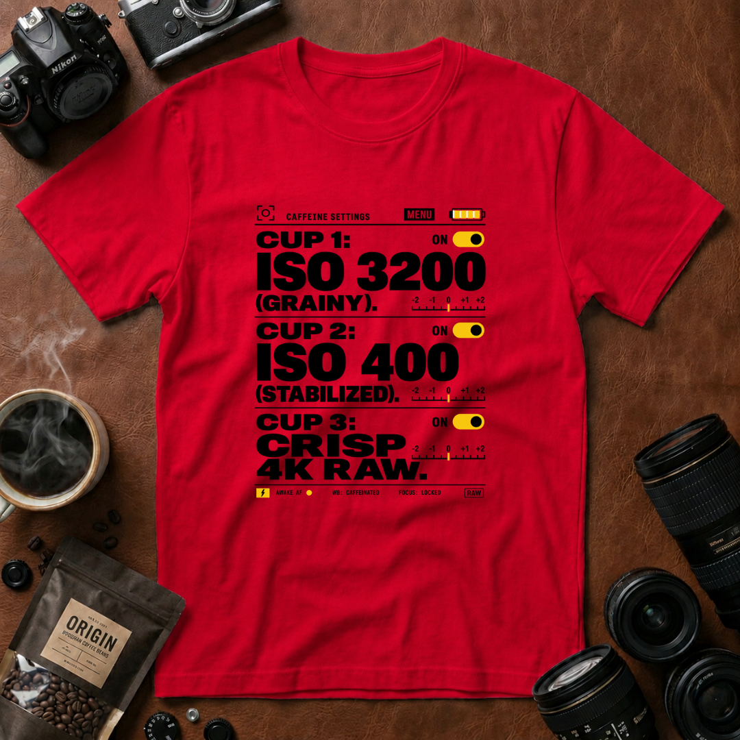 Caffeine Settings T-shirt