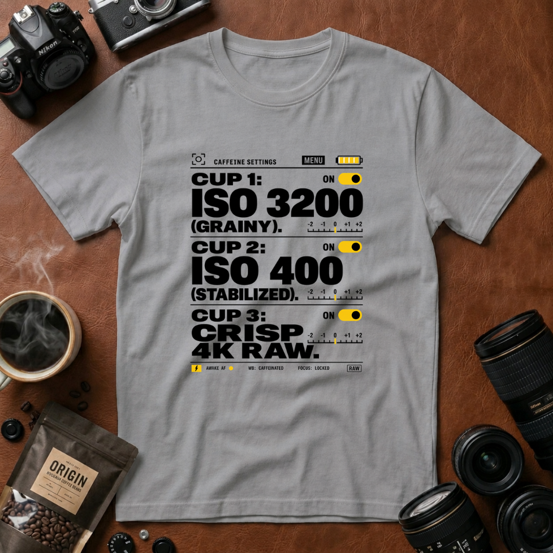 Caffeine Settings T-shirt