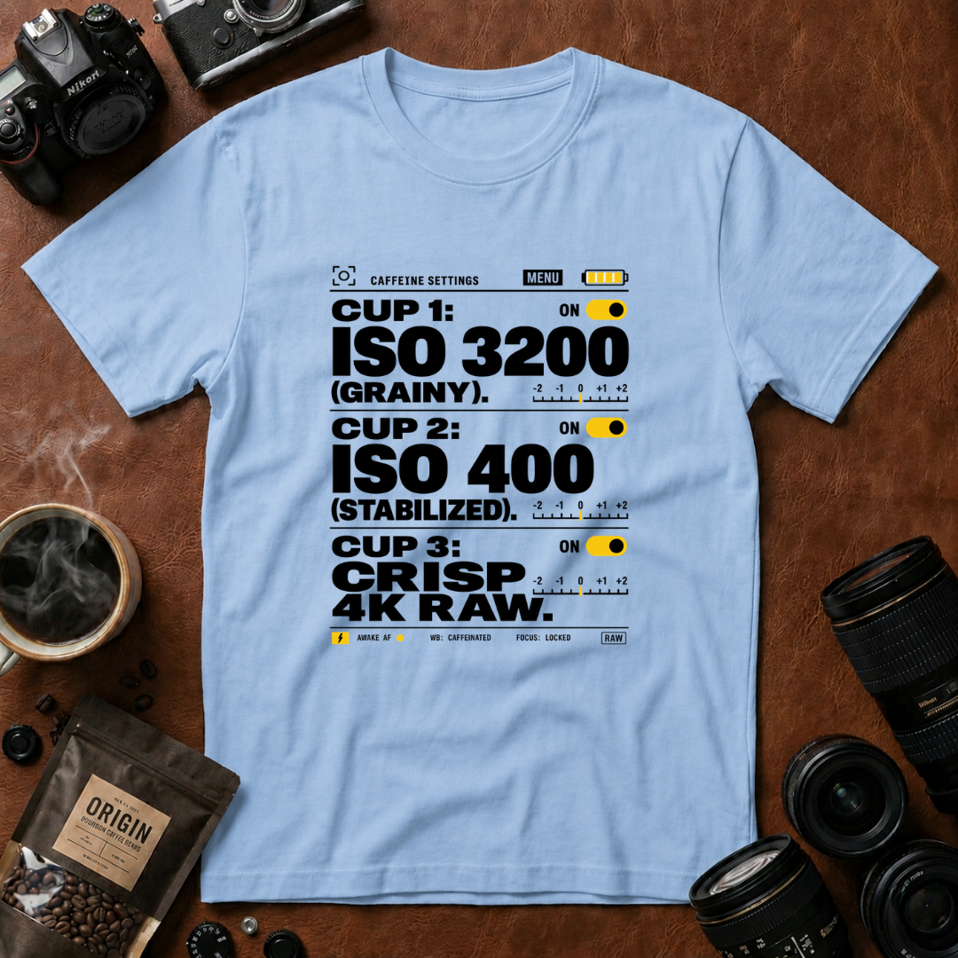 Caffeine Settings T-shirt