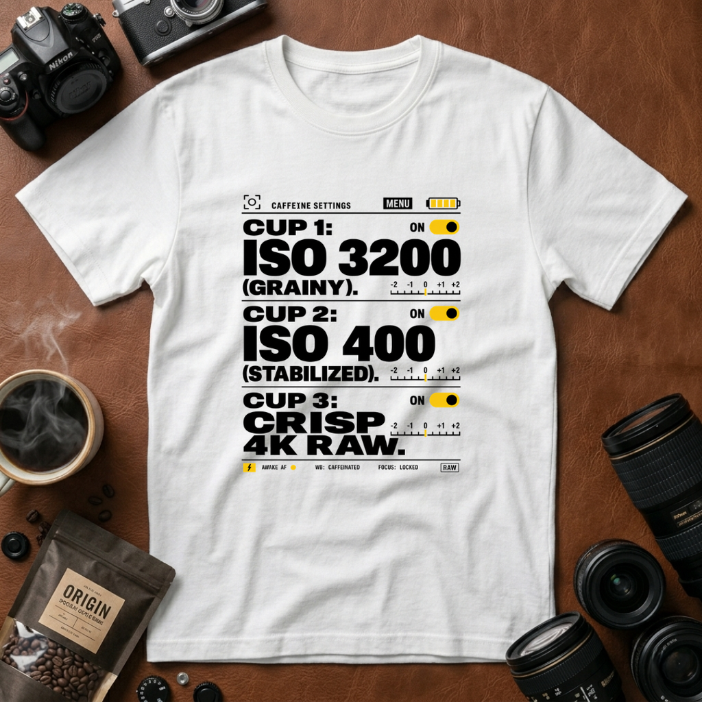 Caffeine Settings T-shirt