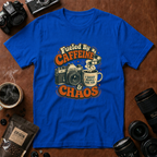 Fueled By Caffeine & Chaos T-Shirt (Variation 1)