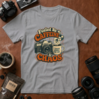 Fueled By Caffeine & Chaos T-Shirt (Variation 1)