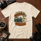 Fueled By Caffeine & Chaos T-Shirt (Variation 1)