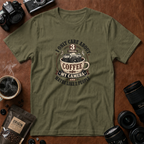 I Only Care About Coffee & Cameras T-Shirt