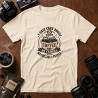 I Only Care About Coffee & Cameras T-Shirt