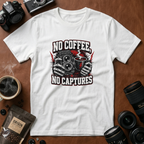 No Coffee, No Captures T-Shirt