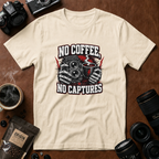 No Coffee, No Captures T-Shirt