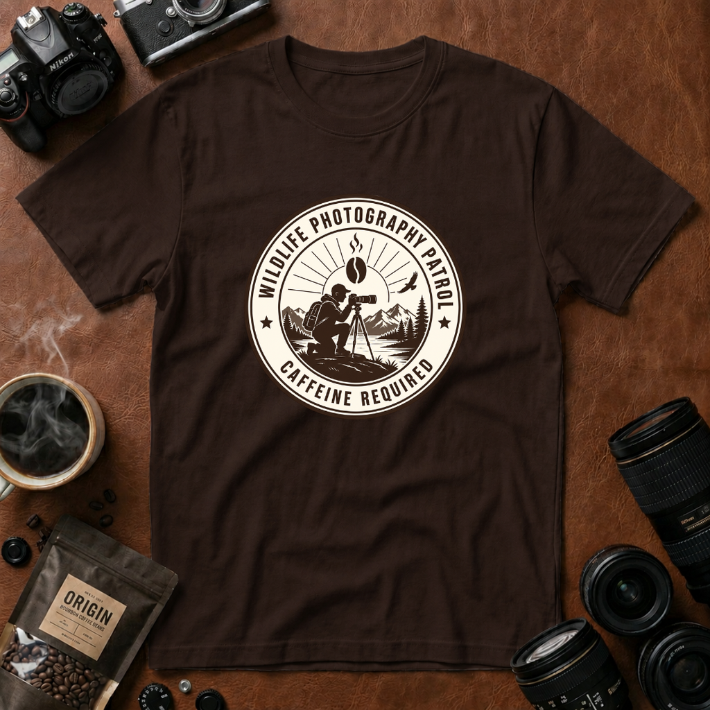 Wildlife Photography Patrol Badge T-shirt
