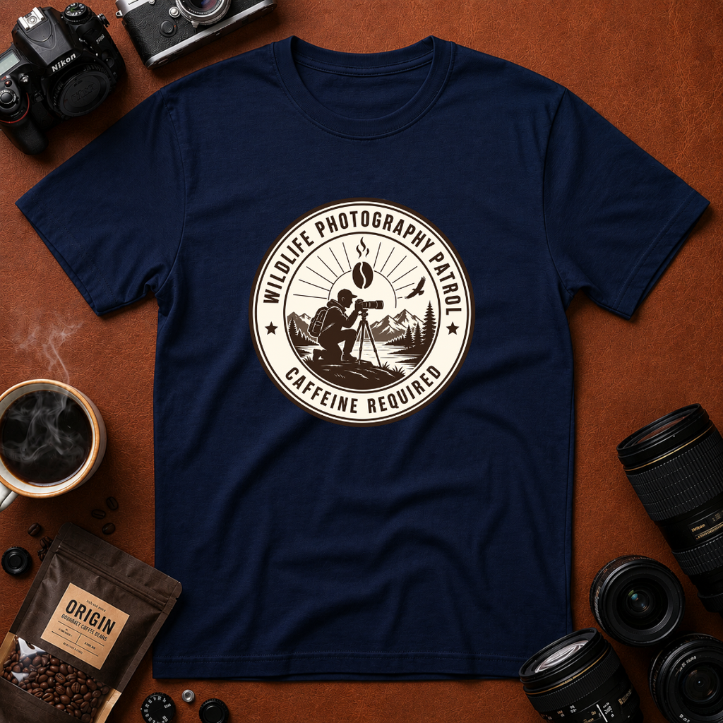 Wildlife Photography Patrol Badge T-shirt