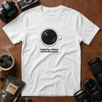 Fueled By Caffeine and Shutter Speed T-shirt