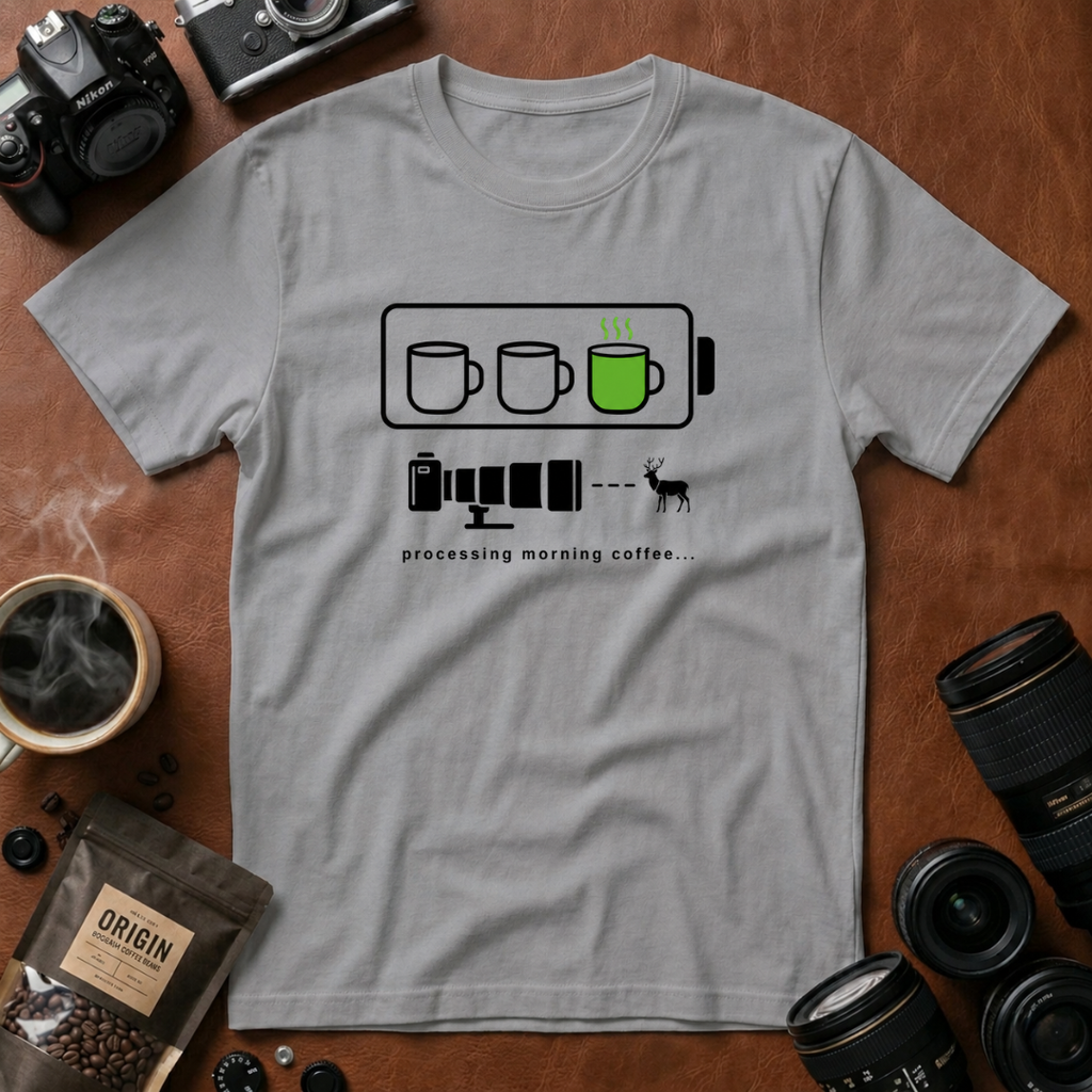 Charging Up For a Wild Shoot T-shirt