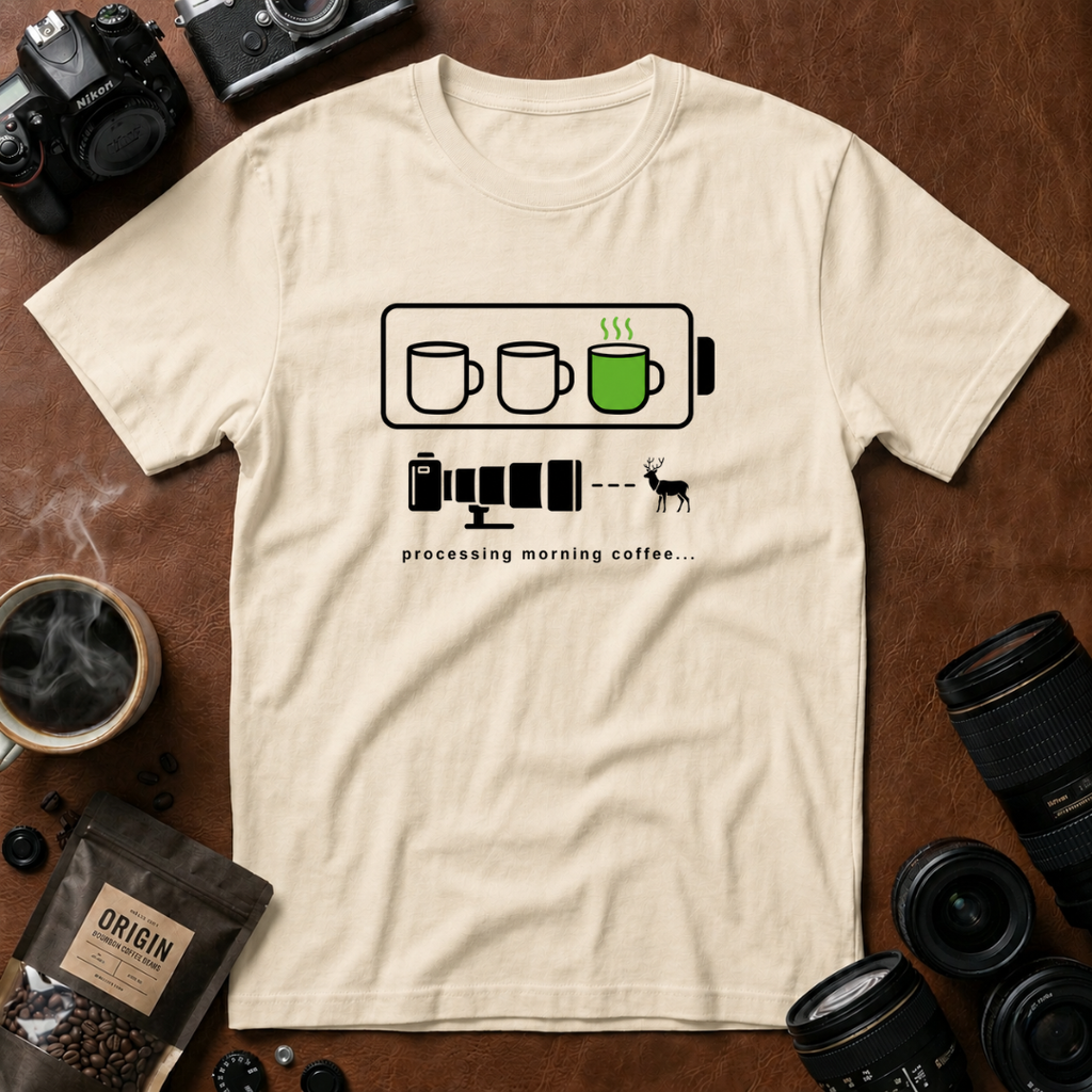 Charging Up For a Wild Shoot T-shirt