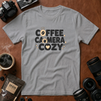 Coffee Camera Cozy Vibes T-shirt