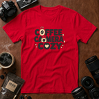 Coffee Camera Cozy Vibes T-shirt