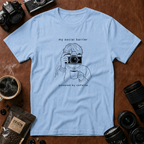 My Social Barrier Powered by Caffeine T-shirt