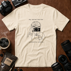 My Social Barrier Powered by Caffeine T-shirt