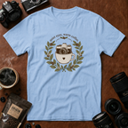Quiet Eyes, Warm Coffee T-shirt