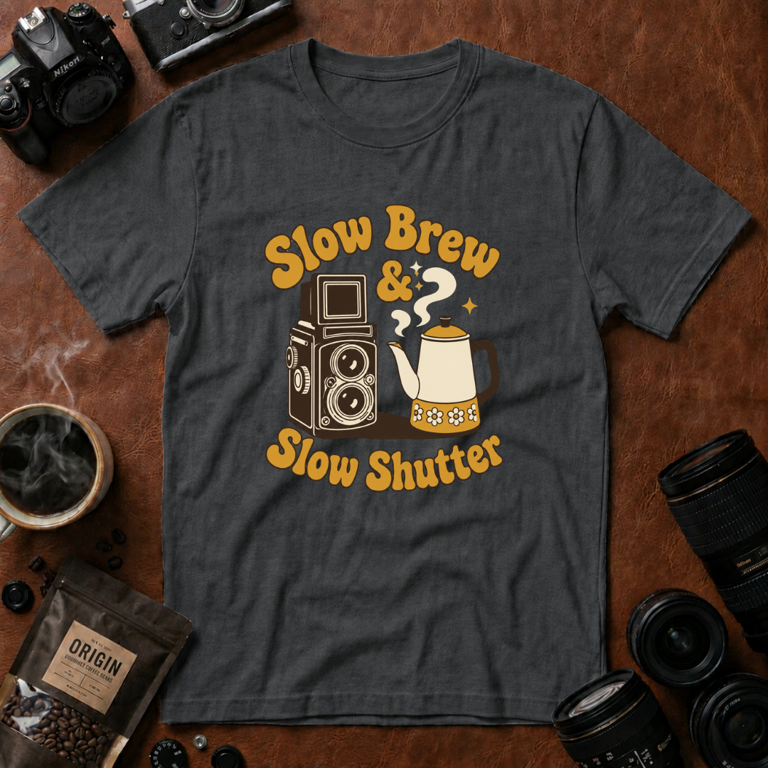 Slow Brew, Slow shutter T-shirt