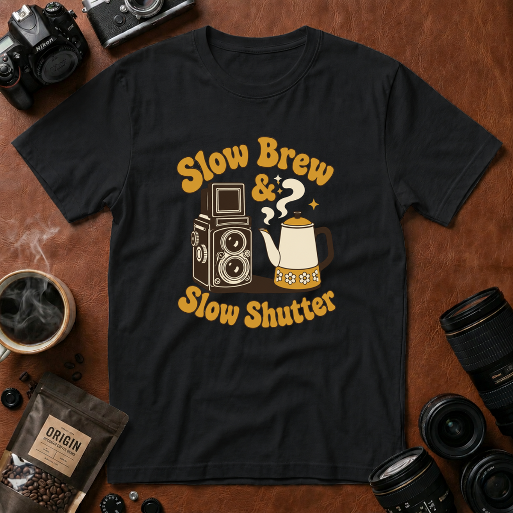 Slow Brew, Slow shutter T-shirt