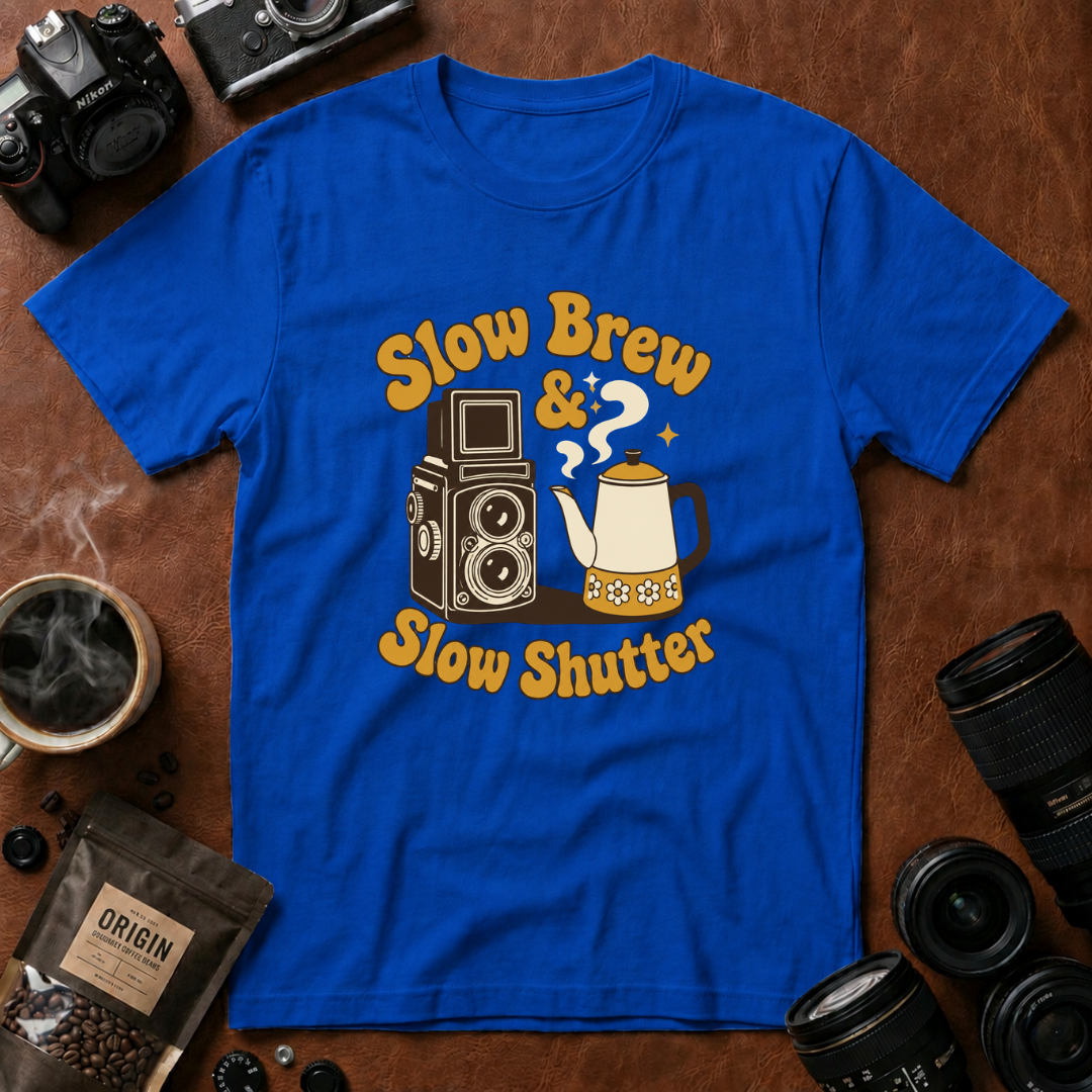 Slow Brew, Slow shutter T-shirt