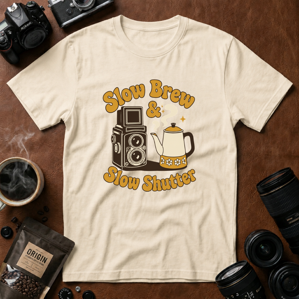Slow Brew, Slow shutter T-shirt