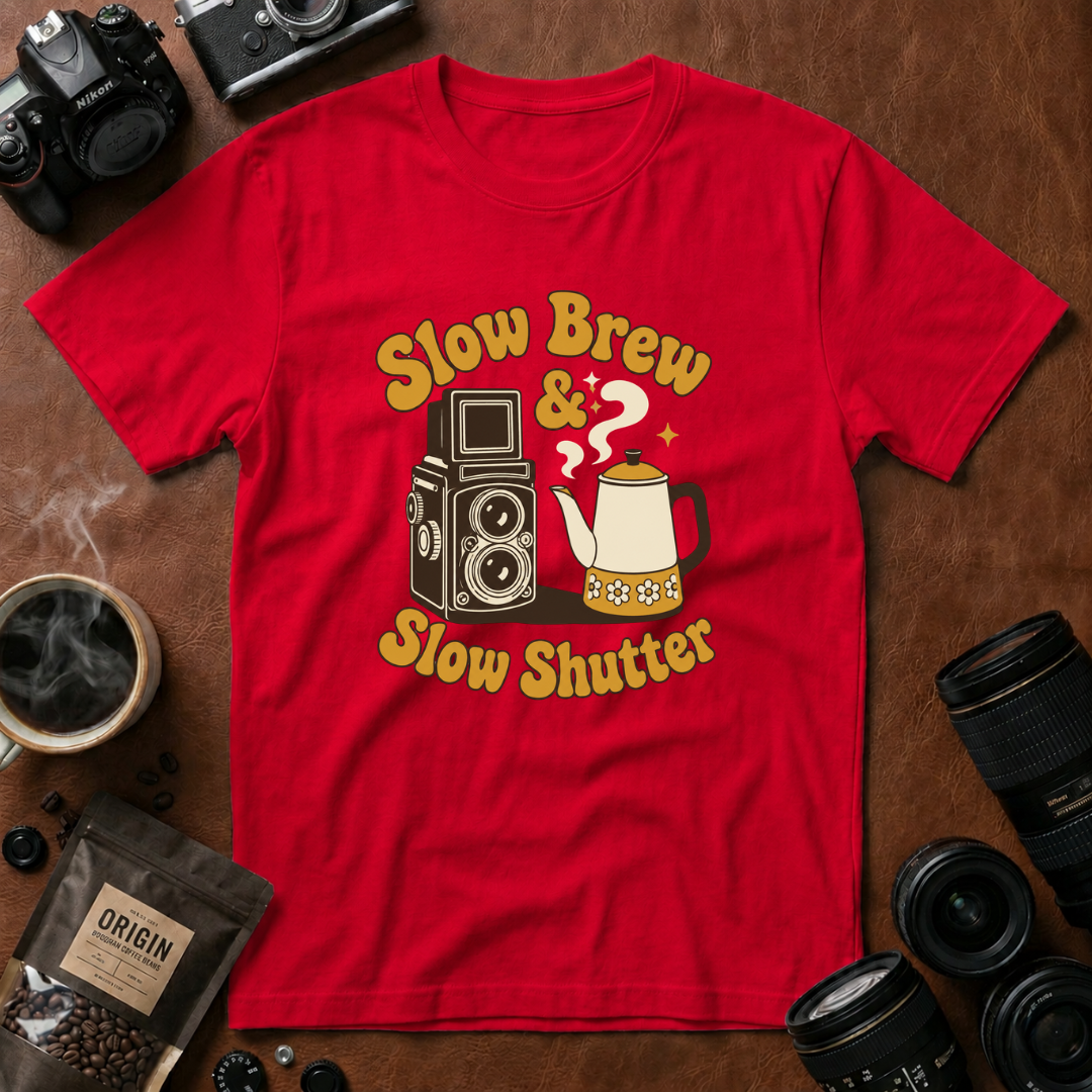 Slow Brew, Slow shutter T-shirt
