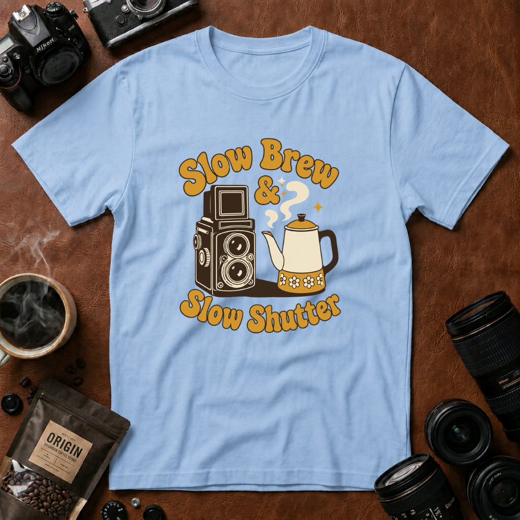 Slow Brew, Slow shutter T-shirt