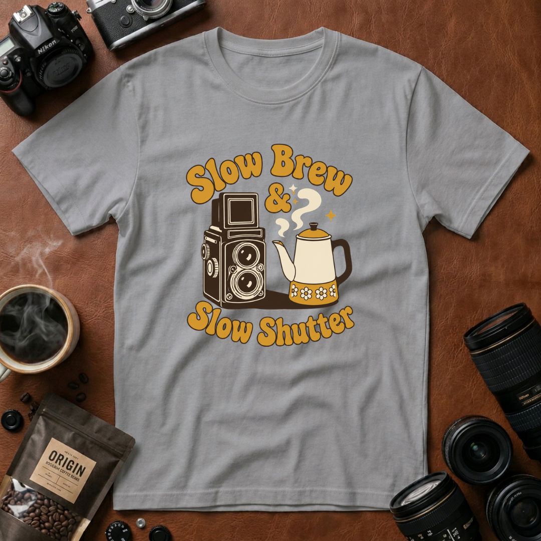 Slow Brew, Slow shutter T-shirt