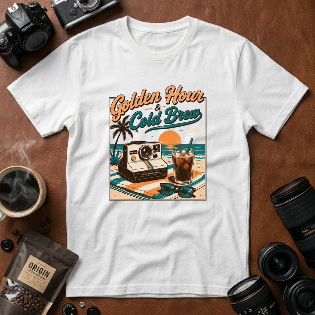 Golden Hour & Cold Brew T-shirt