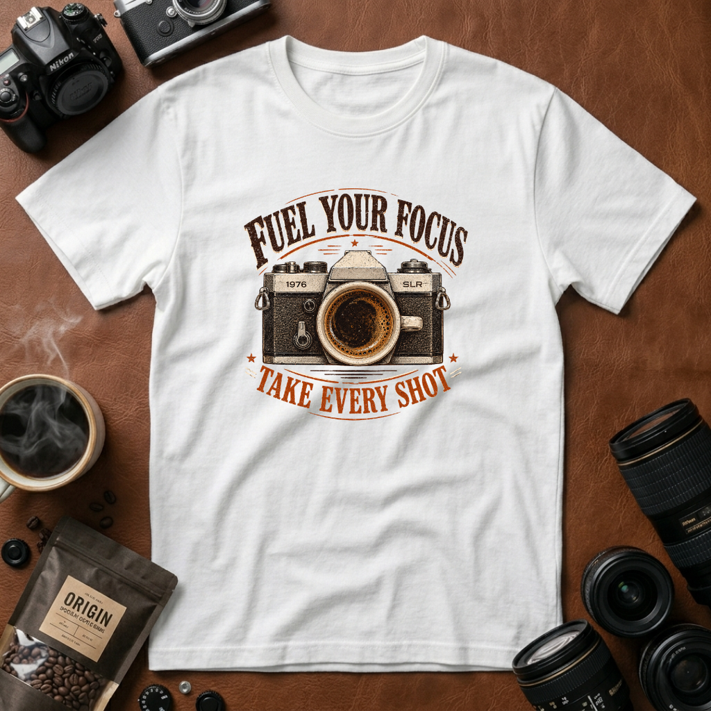 Fuel Your Focus Take Every Shot T-shirt