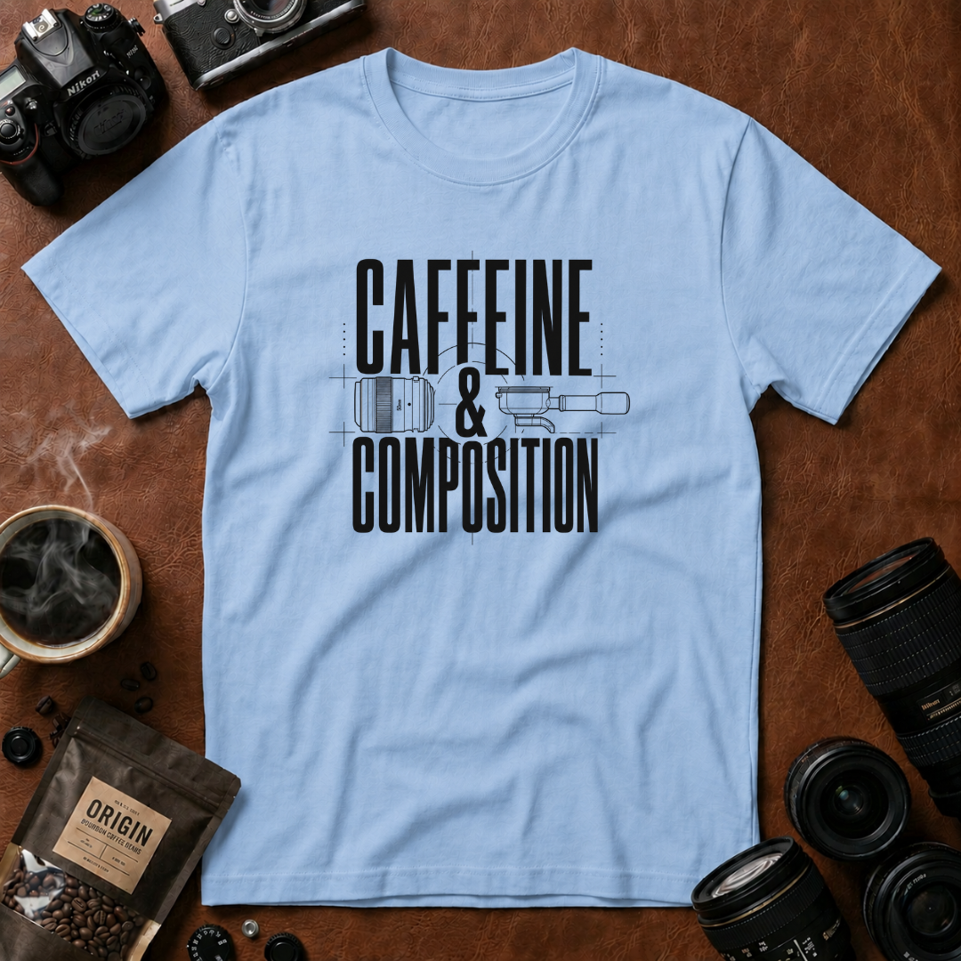 Caffeine & Composition T-shirt (Variation 2)