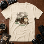 Caffeine, Cameras & Cozy Vibes T-shirt