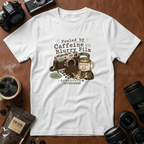Caffeine, Cameras & Cozy Vibes T-shirt