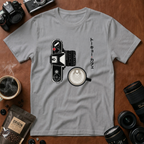 Coffee & Camera in Tokyo style T-shirt