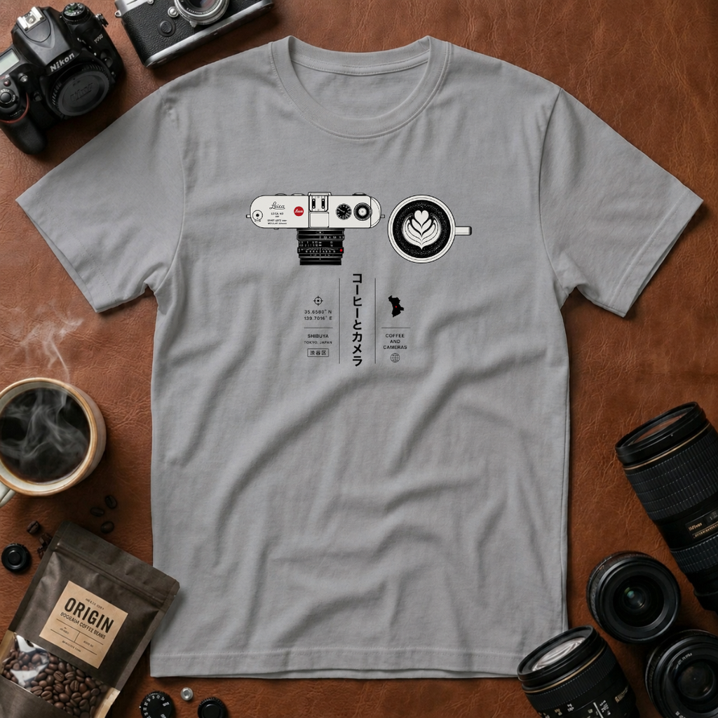 Coffee & Camera Shibuya T-shirt