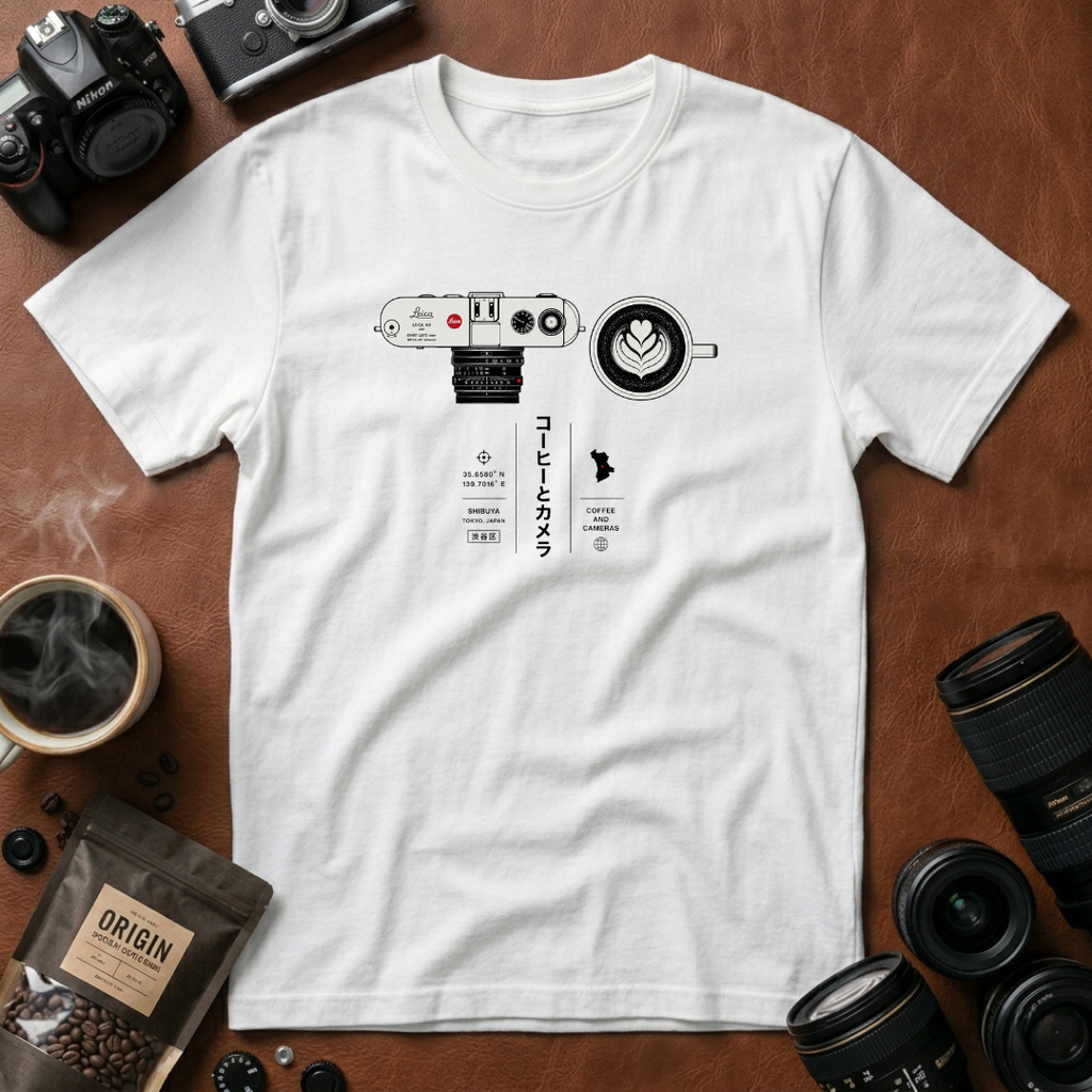 Coffee & Camera Shibuya T-shirt