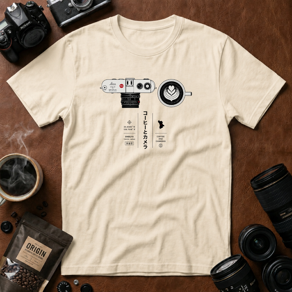 Coffee & Camera Shibuya T-shirt
