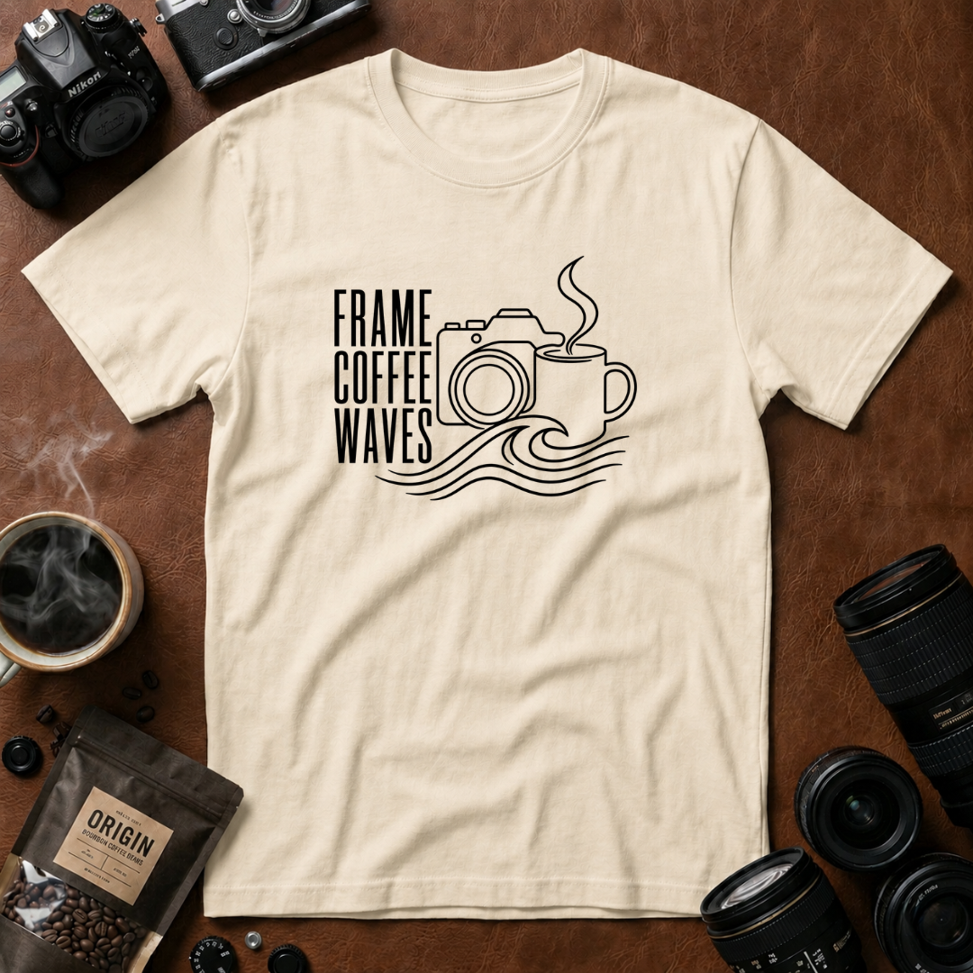 Frame Coffee Waves T-shirt